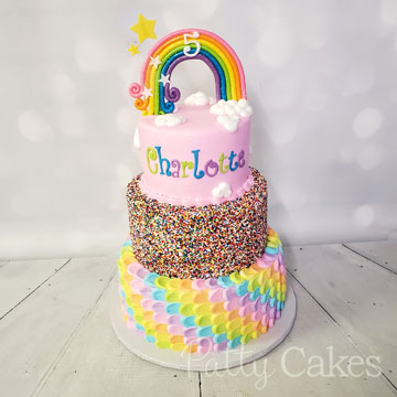 Girl Birthday Cake 1002