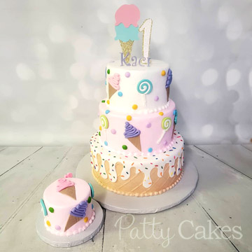 Girl Birthday Cake 1008