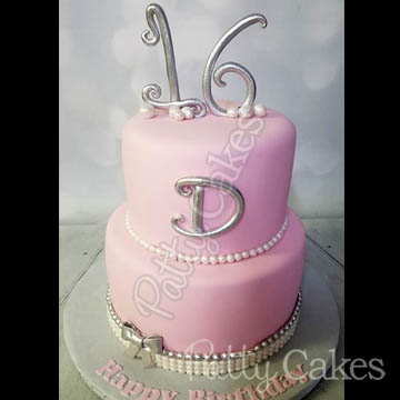 Girl 16th Birthday Cake 07