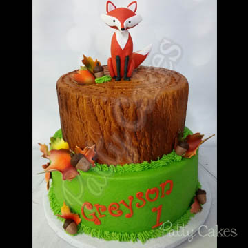 Animal Cake, Fox 01