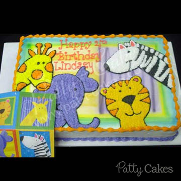 Animal Cake, Jungle 01