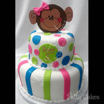Animal Cake, Monkey 01