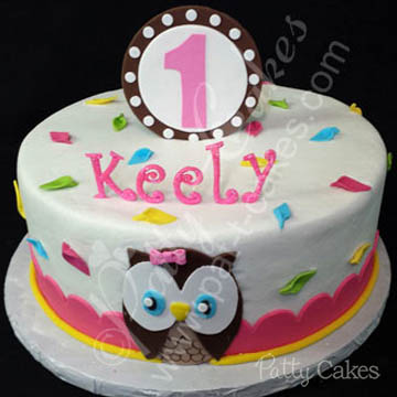 Animal Cake, Owl 03