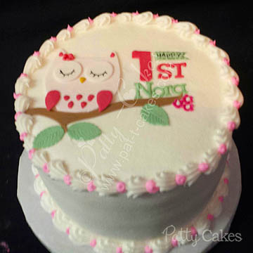 Animal Cake, Owl 04