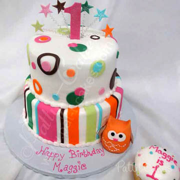 Animal Cake, Owl 05