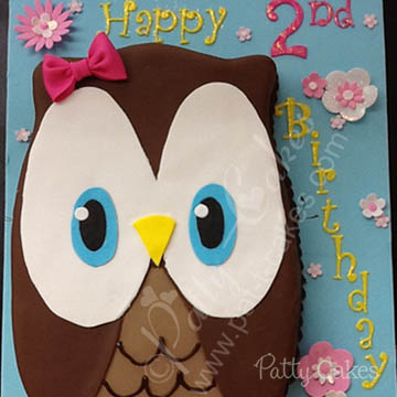 Animal Cake, Owl 06