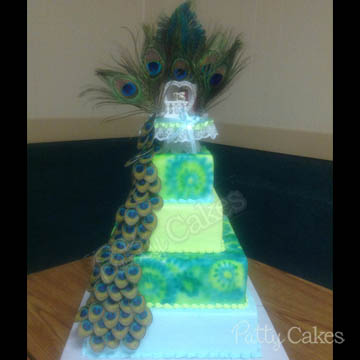 Animal Cake, Peacock 01