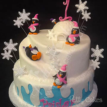 Animal Cake, Penguins 01