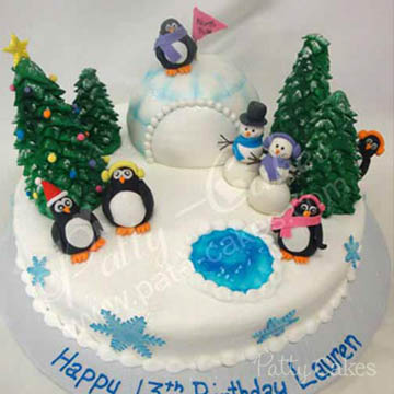 Animal Cake, Penguins 03