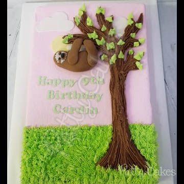 Animal Cake, Sloth 01