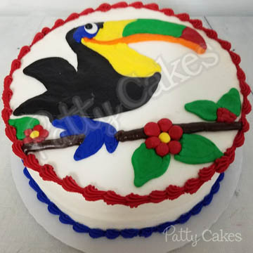 Animal Cake, Toucan 01