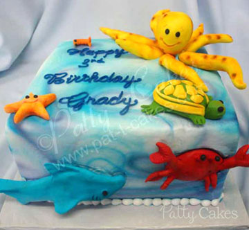 Animal Cake, Under the Sea 01