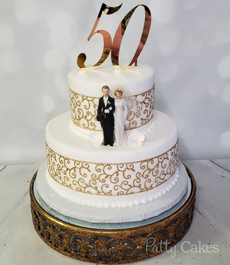 Diamond 60Th Anniversary Cake - CakeCentral.com
