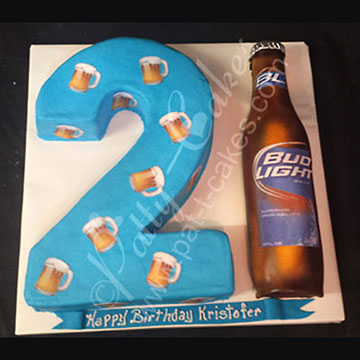 Drink Themed Cake Bud Light 06