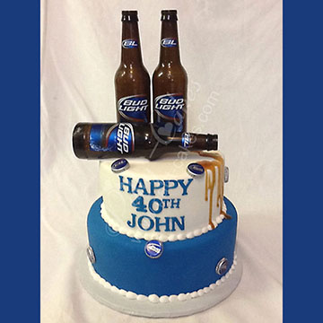 Drink Themed Cake Bud Light 07