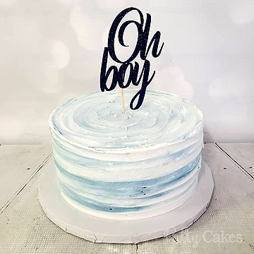 Gender Reveal Cake 1001