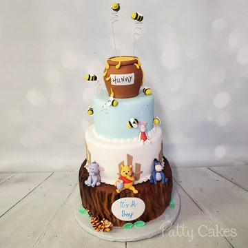 Gender Reveal Cake 1002