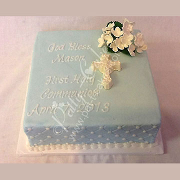 Religious Event Cake Boy 07