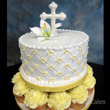 Religious Event Cake Girl 05
