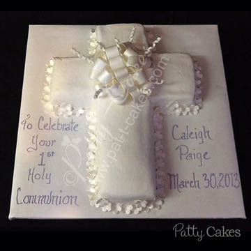 Religious Event Cake Girl 13