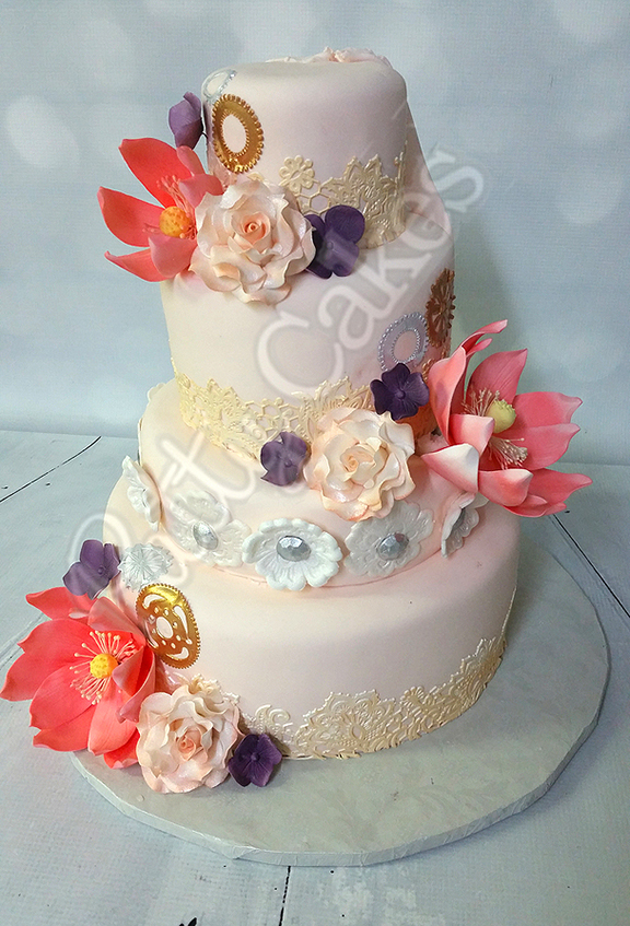 Cake tag: crema chantilly - CakesDecor