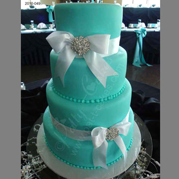 Wedding Cake 034, Tiffany Cake