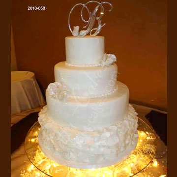 Wedding Cake 041, Petal Cake