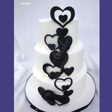 Wedding Cake 045, Valentine Cake