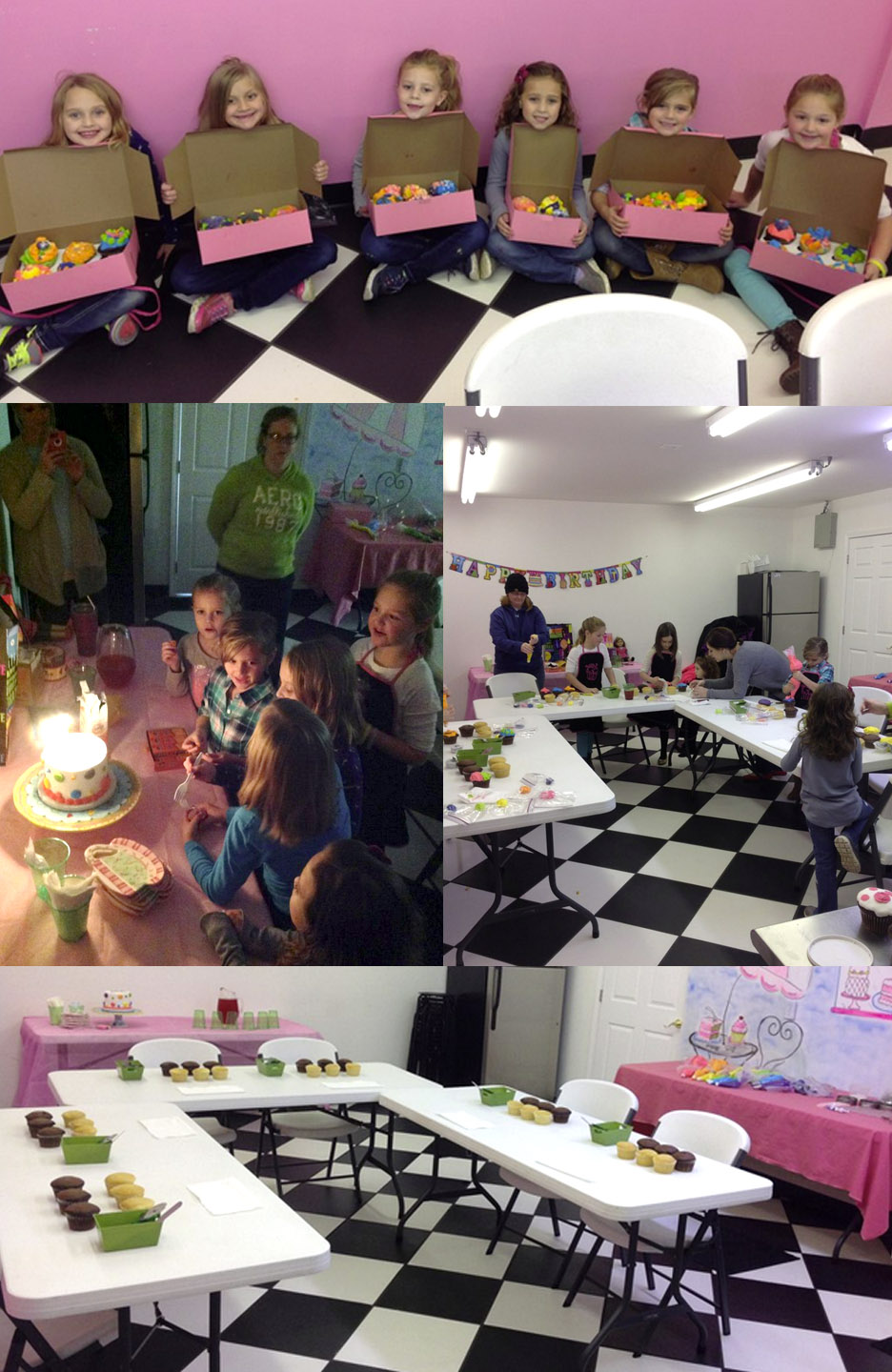 Have a Birthday Party at Patty Cakes