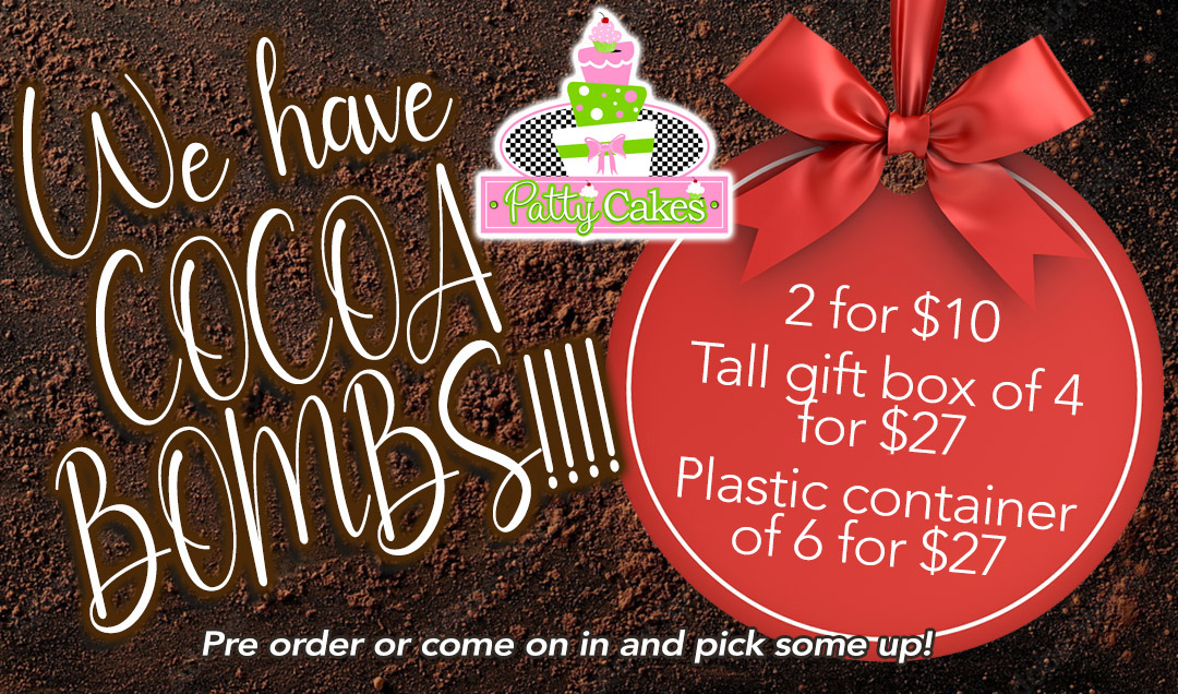 holiday Cocoa Bombs available