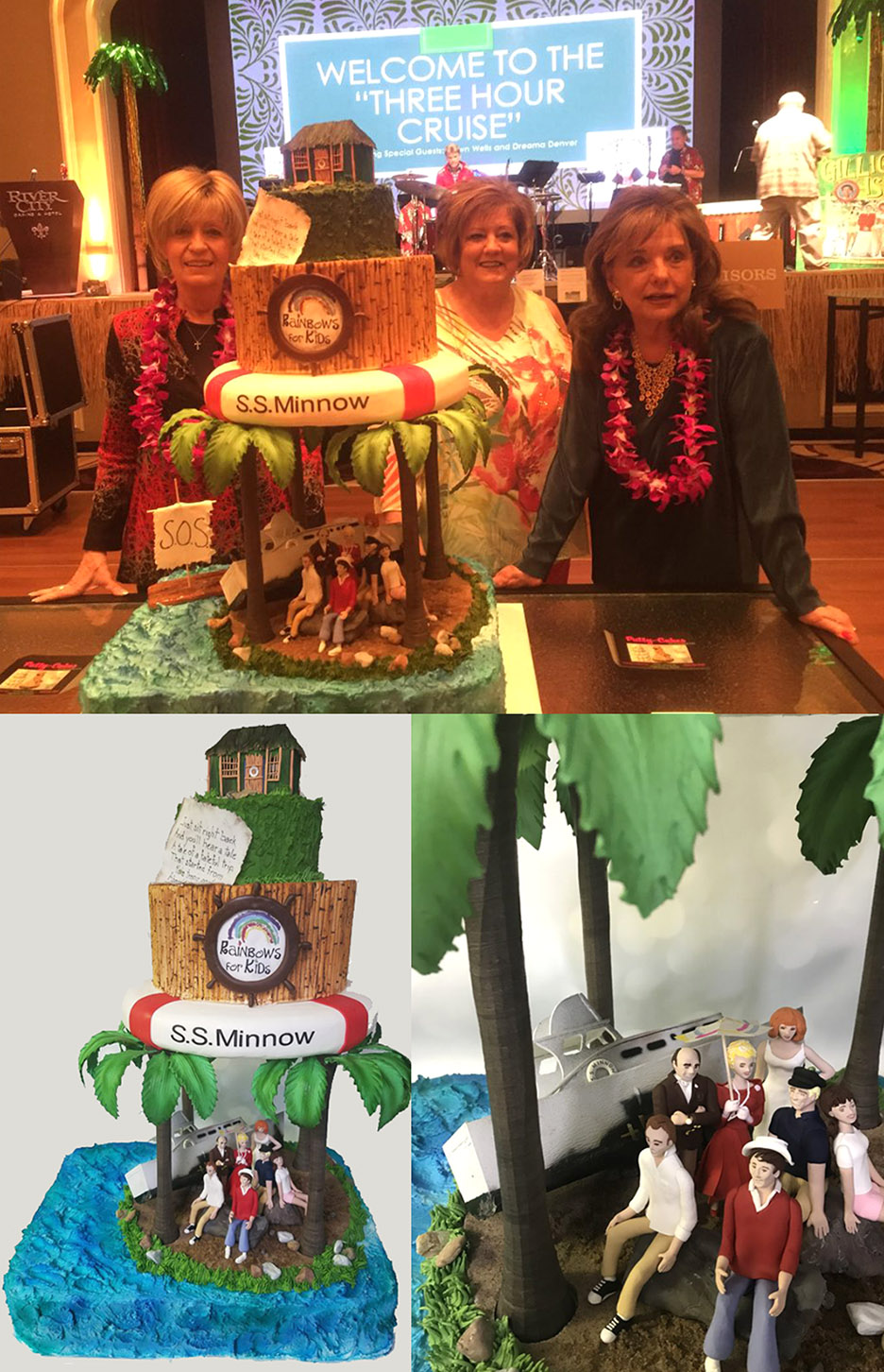 Patty Cakes and their Gilligan's Island cake
